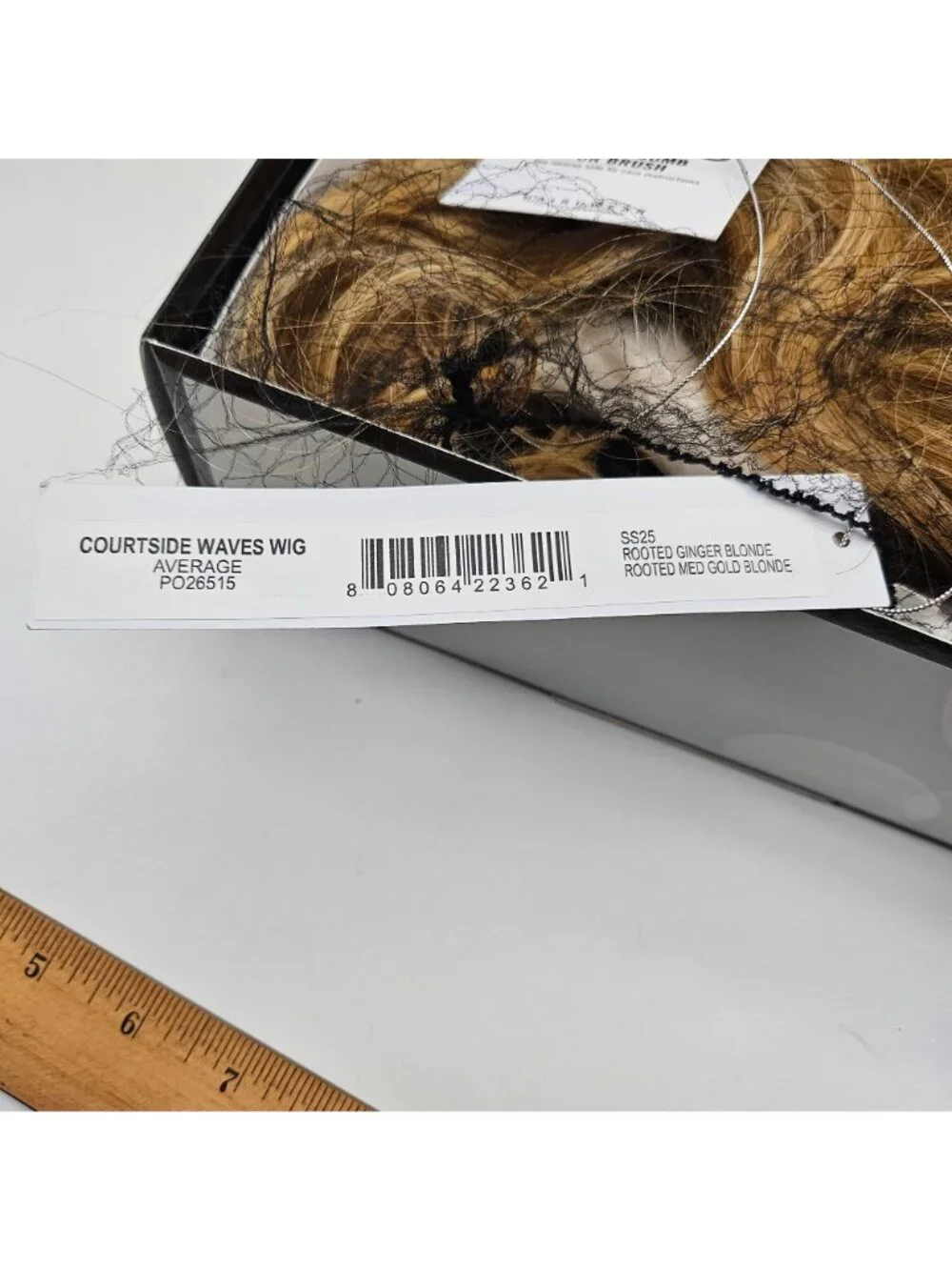 Hairdo Wig Courtside Waves Rooted Ginger Blonde/Med Gold Blonde SS25 Average NWT